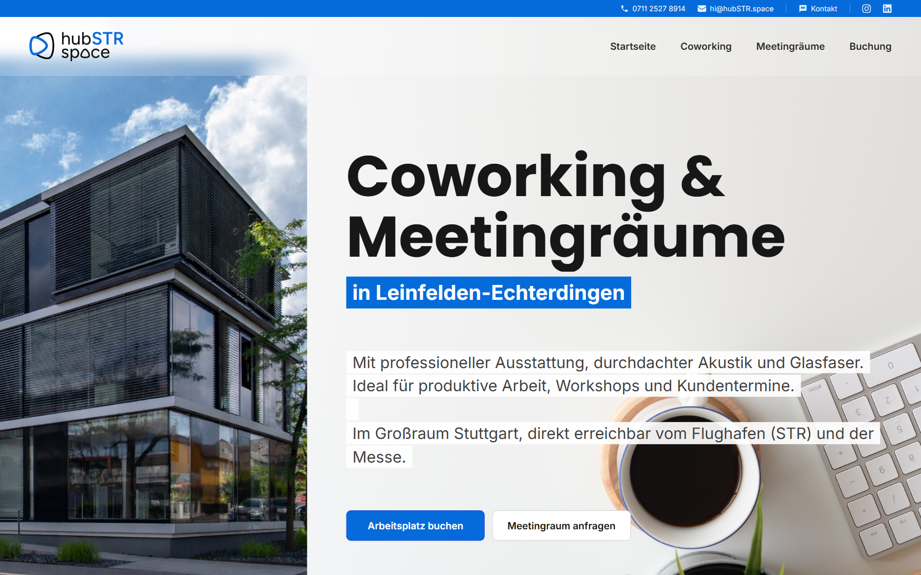 Die neue Website ist live